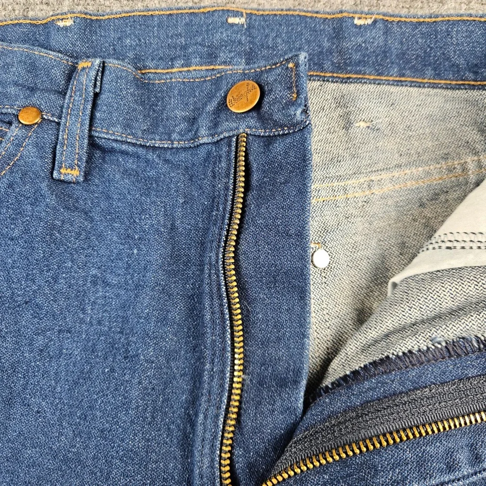 Wrangler Cowboy Cut Slim Fit‎ Jeans Indigo Blue 14MWZG 11x38 NWT